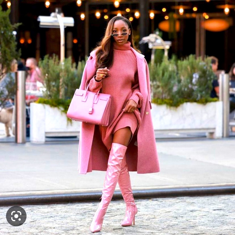 Steve Madden Vanquish pink boots size 7.5